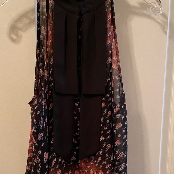 BCBG Generation Floral Halter Top Size Size M - Picture 2 of 5